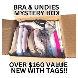 LIQUIDATION BOX NEW BRAS & UNDIES WOMEN!! New with Tags! OVER $160 in VALUE!!